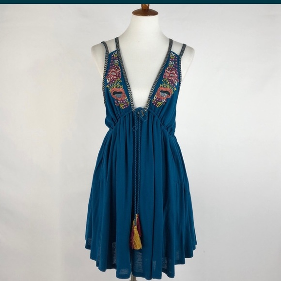 Free People Lovers Cove Minidress, NWT - Picture 3 of 3